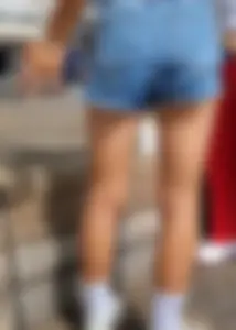 Hot Teen With Shorts & Nice Boobs