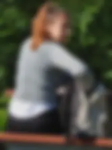 Curvy little photographer - cute & (mostly) unaware [014]