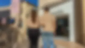 Latina with a booty VTL walking in front of me