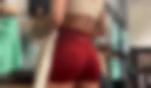Tight Alphalete Asian Bubble Butt / Not OC