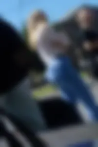 Candid Girl With a Juicy Booty And Legs in Tight Jeans Street Creepshot