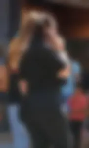 #3 - Milf Black Leggings [Thick, Huge ass, Latin (prob), Pawg?]