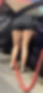 Lightskin booty shorts with a mound