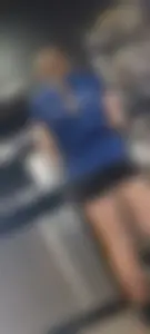 Tight Co-Worker 1st day hungry ass eating shorts OMG