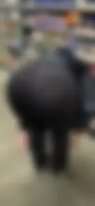 Bbw in black pants BIG ass bendover+Vpl‼️