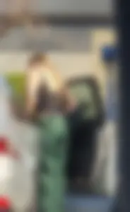 Carwash slim hottie