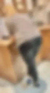(NOT OC) Blonde Nice Ass in leggings