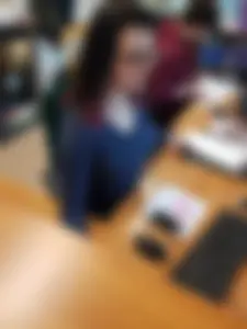 College girl in glasses showing some panty peeks