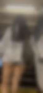 OC Asian Coed Short Shorts Butt Out