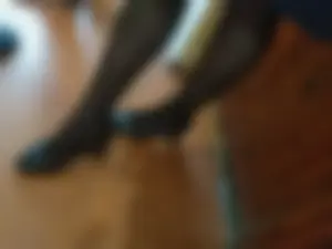 College girls' legs - in pantyhose and without