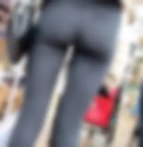 Skinny Teen Black Leggings VPL