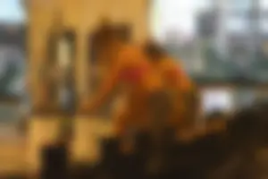 Ashley Tisdale working out at a gym in Studio City with a sexy trainer in leggings