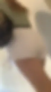 Ginger Latina In Cheeky White Shorts VPL (OC)