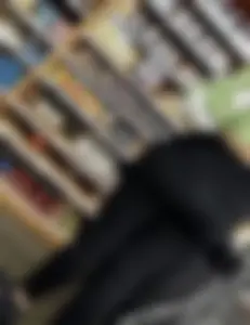 Great ass on this cutie with bangs, bending over and squatting down