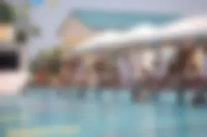 Group of teen and early 20's swimmers