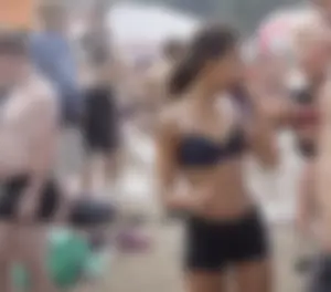 Incredible high res collection of wet and dry, dressed and naked girls at a public event