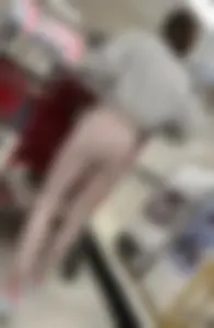Tiny teen in pink leggings at Target - for the win