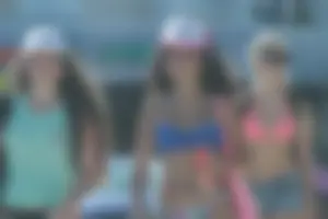 Sexy Deerfield Beach bikini girls