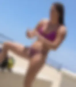Volleyball Gal in Thong with Hard Nips