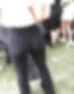Amazing blonde ass In spandex at a festival [Not OC]