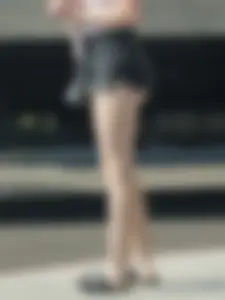 Fastshooter Post 11 - College girl In cheeky shorts / Nice legs