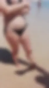 Beach mature milf from all angles