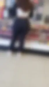 PAWG black leggings @ 7eleven
