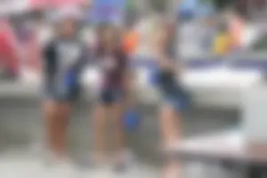 Water Festival girls in Thailand