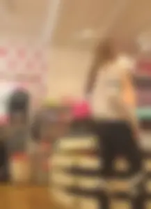 Booty in Black Yoga Pants Closeups