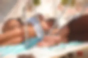 Bunch of sexy girls and milfs in bikinis at the beach