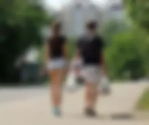 Sexy Legs and Ass in Shorts Street Creepshot