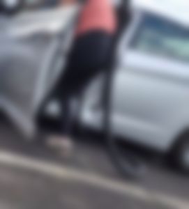 Vacuuming out Car, BENT OVER(VTL)!