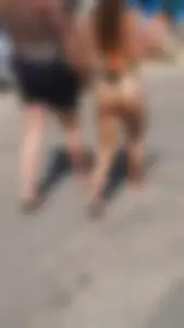 Beautiful tanned ass - busted