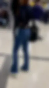 Skintight cute hottie, didn’t mind being recorded. (OC)