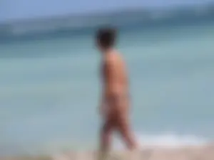 Nude beach and topless girls