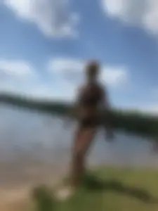 Girls in Swimsuits at the Lake Beach Creepshots Collection