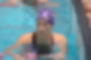 Group of teen and early 20's swimmers