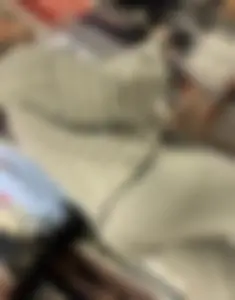Perfect juicy jiggly fat ass in grey pants