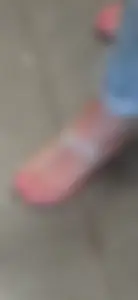 Nice feet in sandals sneaky closeup