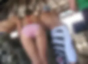 Candid beach and bikini babes