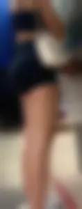 Amazing teen ass in shorts closeups