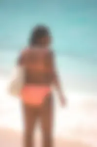 Various sexy candid girls in bikinis at the beach