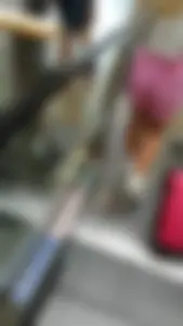 Sexy Blonde PAWG in shopping centre (OC)