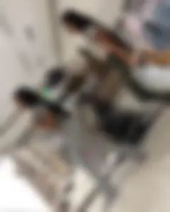 Crazy duo in legging flares