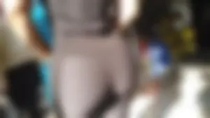 One of my best catches - Big Bubble Booty Latina in spandex gym with ponytail