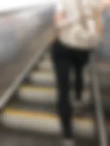 Candid Legs And Booty in Tights Subway Escalator Creepshots Gallery