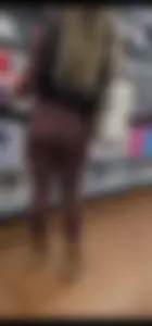 Walmart baddie putting on a show in tight onesie, VTL and cleavage