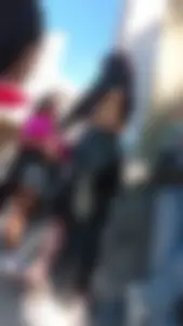 Latina Hot en leather