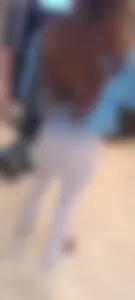 Cute girl in white leggings  (first OC)