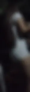 Skinny table dance stripper in a sexy tight white spandex mini dress [OC]